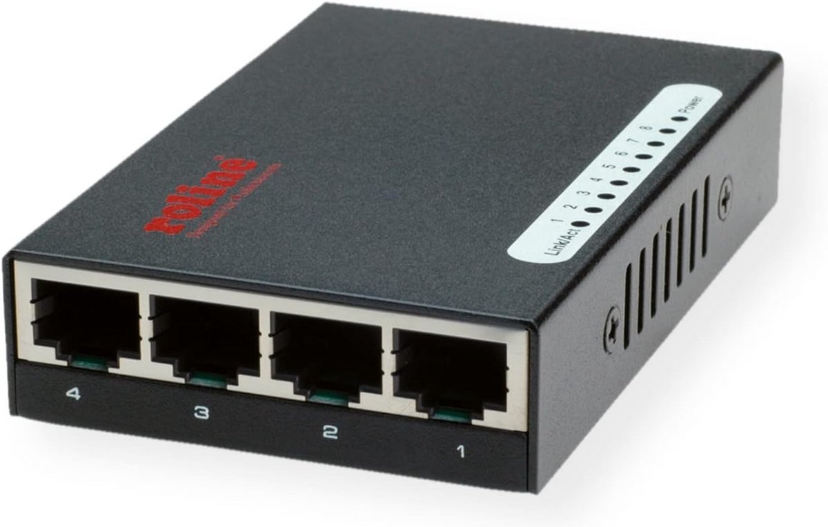 8-poorts Fast Ethernet Switch voor Betrouwbare Netwerkuitbreiding