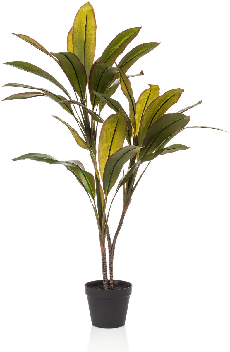 Emerald Kunstplant Cordyline – Levensecht & Onderhoudsvrij – Voor Thuis & Kantoor Groen