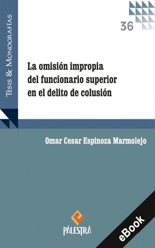 La omisión impropia del funcionario superior en el delito d ... - cover