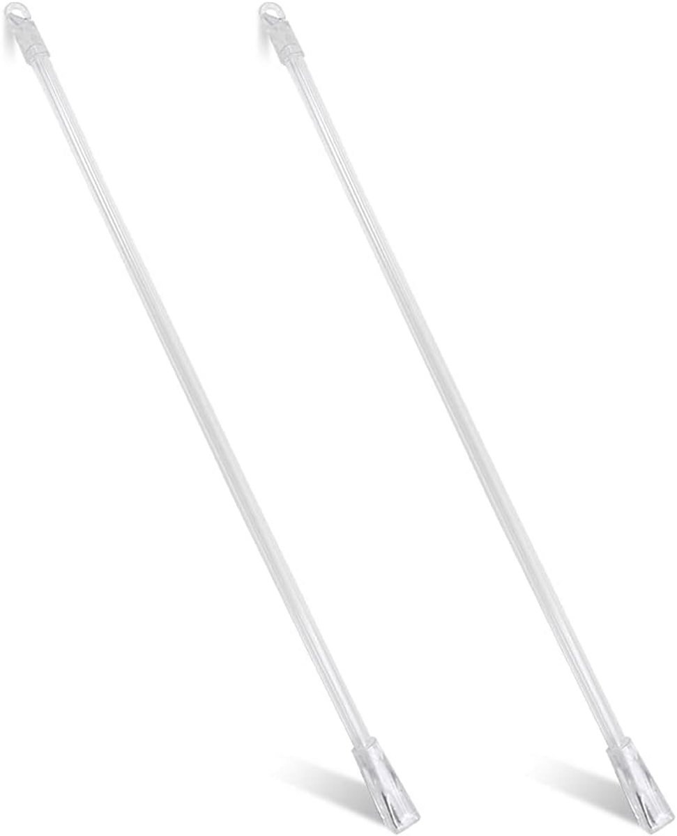 Set van 2 Universele Kantelstokken voor Jaloezieën met Haak en Handgreep, 35 cm