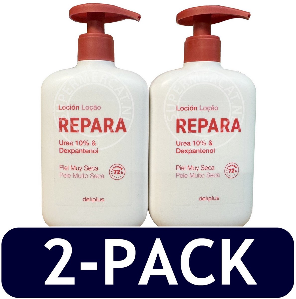 Voordeelset met 2 x Deliplus Locion Urea 400ml