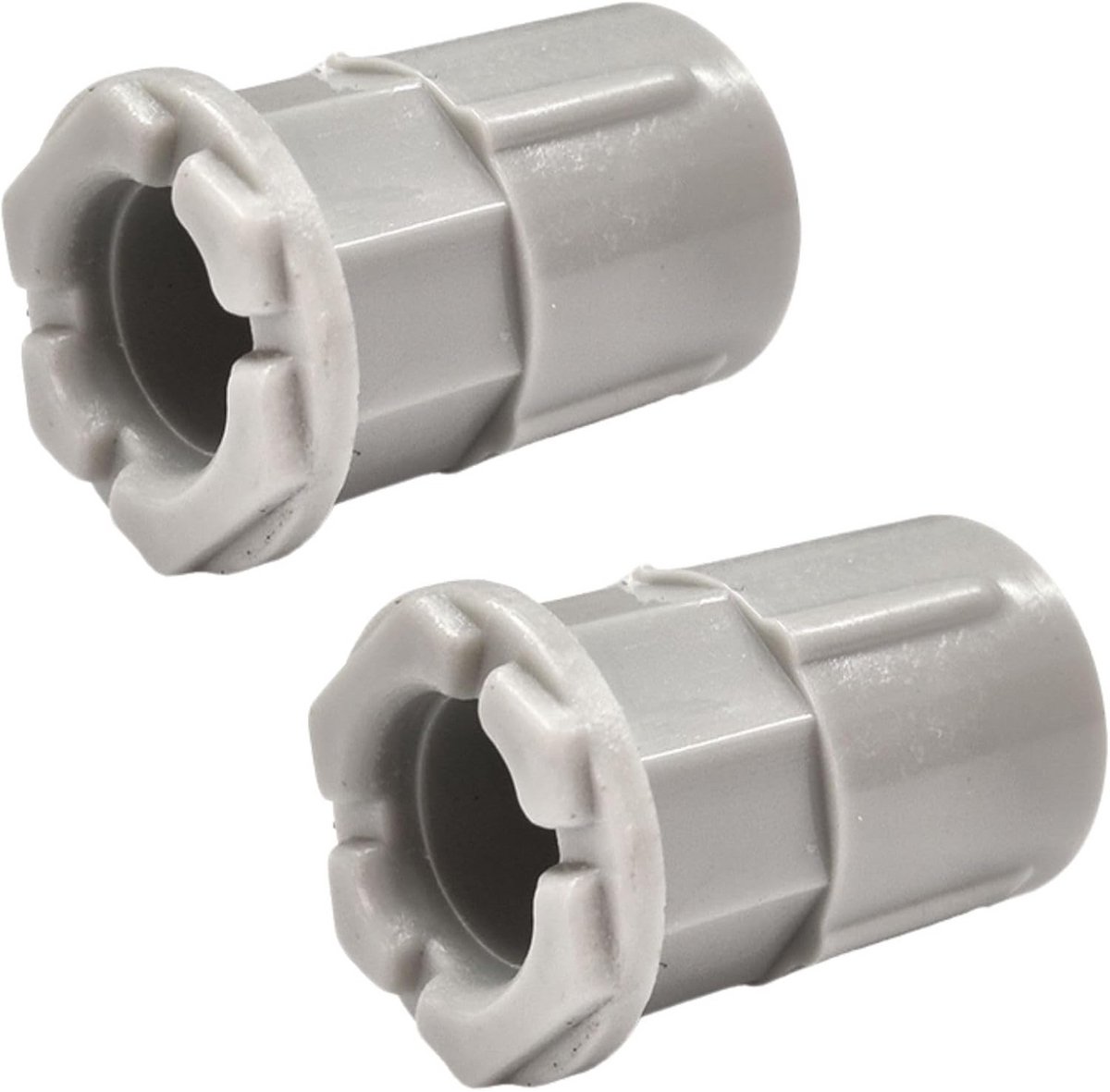 Verbindingsmof Buis - Koppelstuk Slang - Elektrische Installaties - IP40 Robuust Materiaal - 2 stuks 25 mm - Grijs