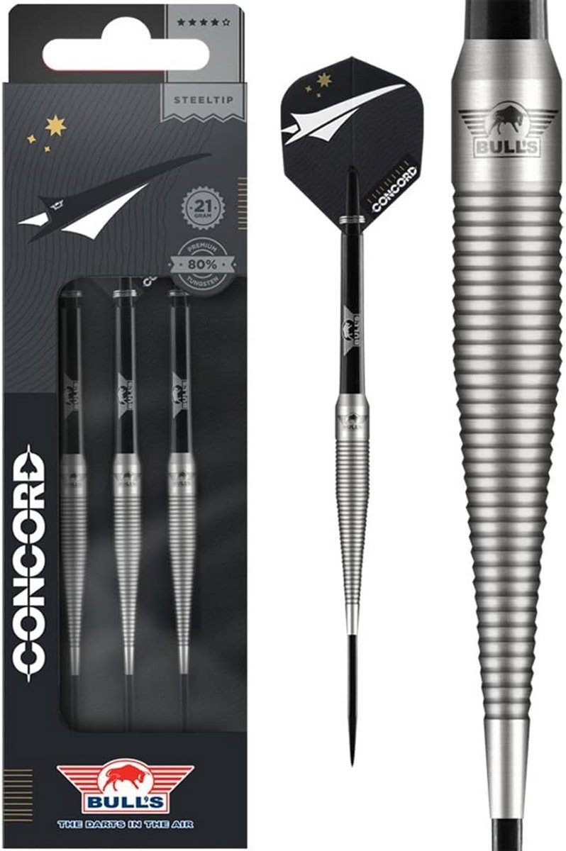 Steeltip Darts 80% Tungsten Professioneel Set - 23 gram