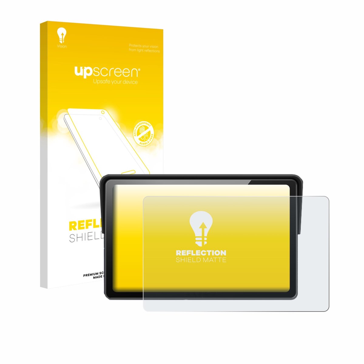 upscreen - Screenprotector voor Wonsidary W722 7" - Folie Beschermfolie anti glare matte