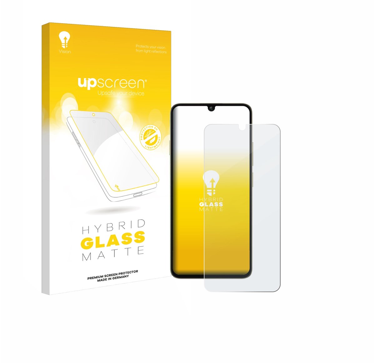upscreen - Screenprotector voor Oukitel C59 Pro - Folie Beschermfolie Beschermglas matte