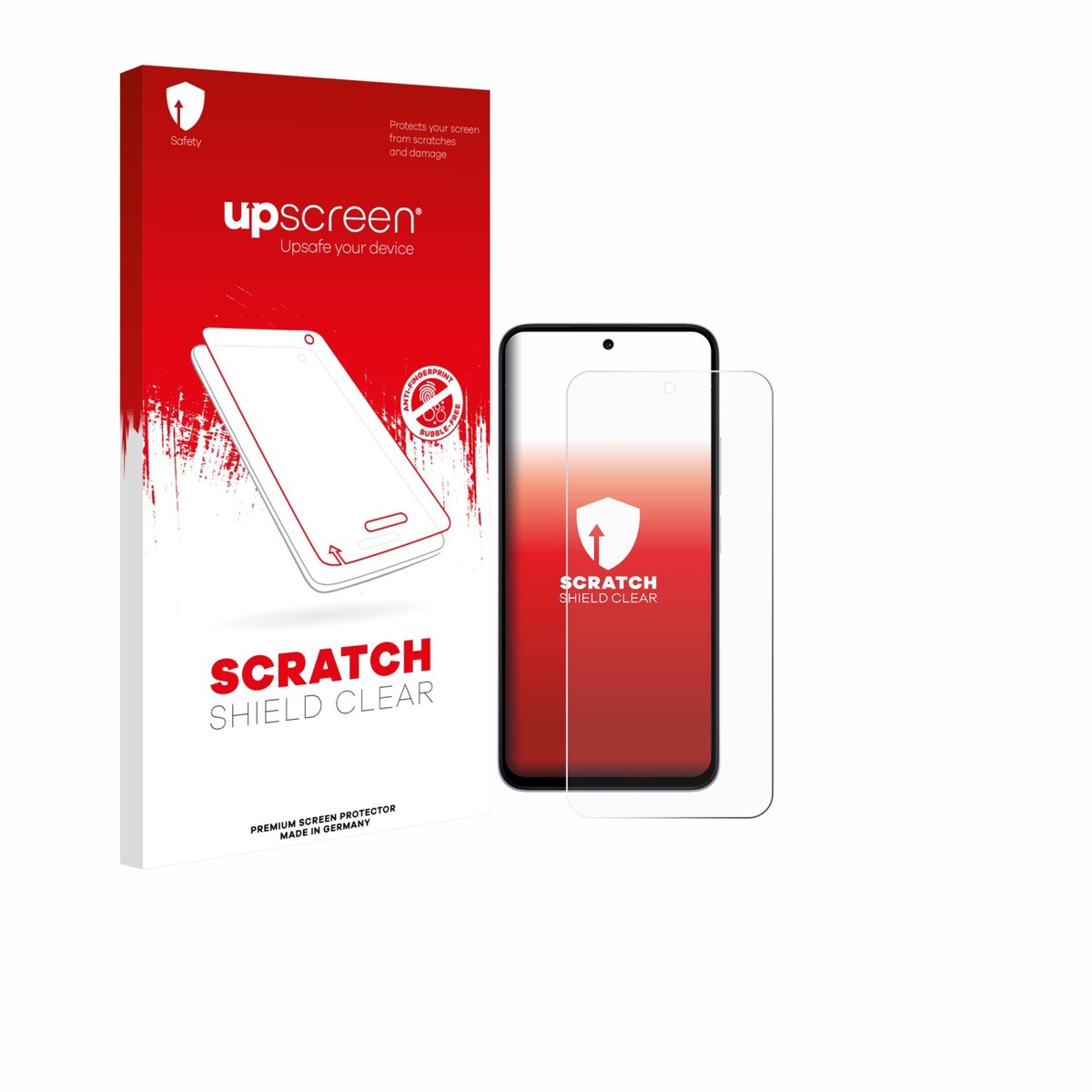 upscreen - Screenprotector voor Xiaomi Redmi 15 4G - Folie Beschermfolie transparant