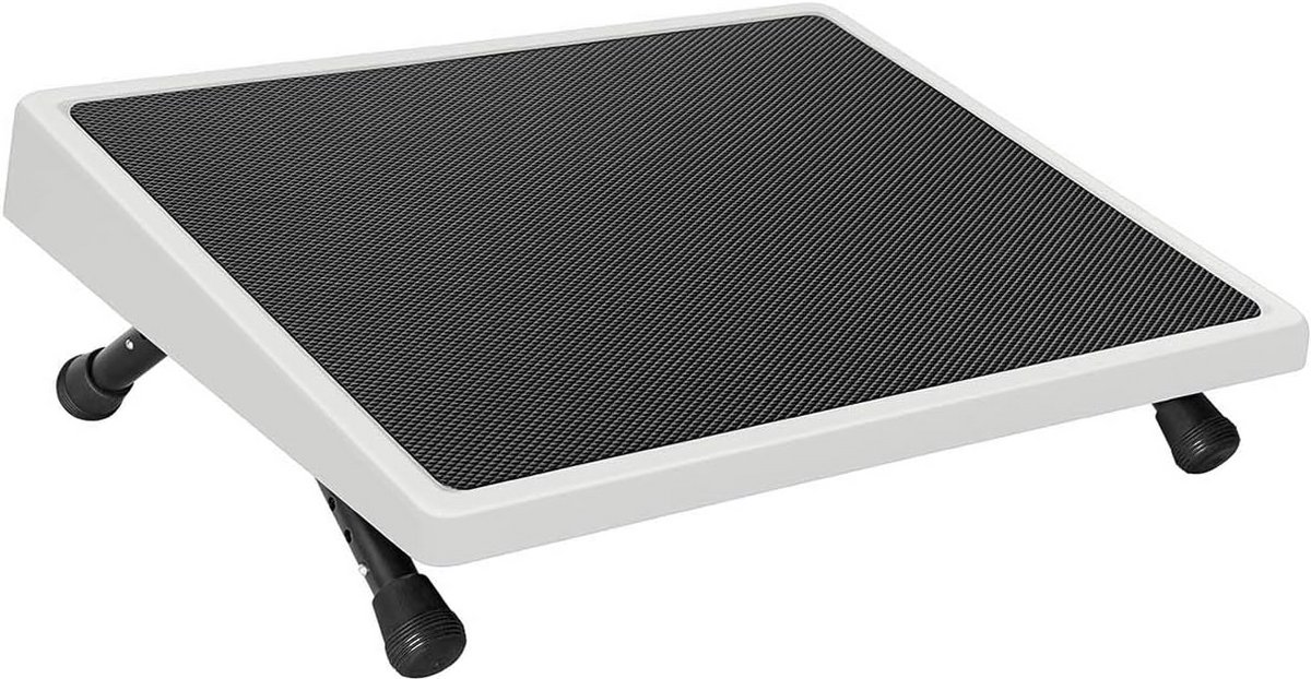 Verstelbare Ergonomische Voetensteun Tafel Gebogen Randen 4 standen Zittingcomfort