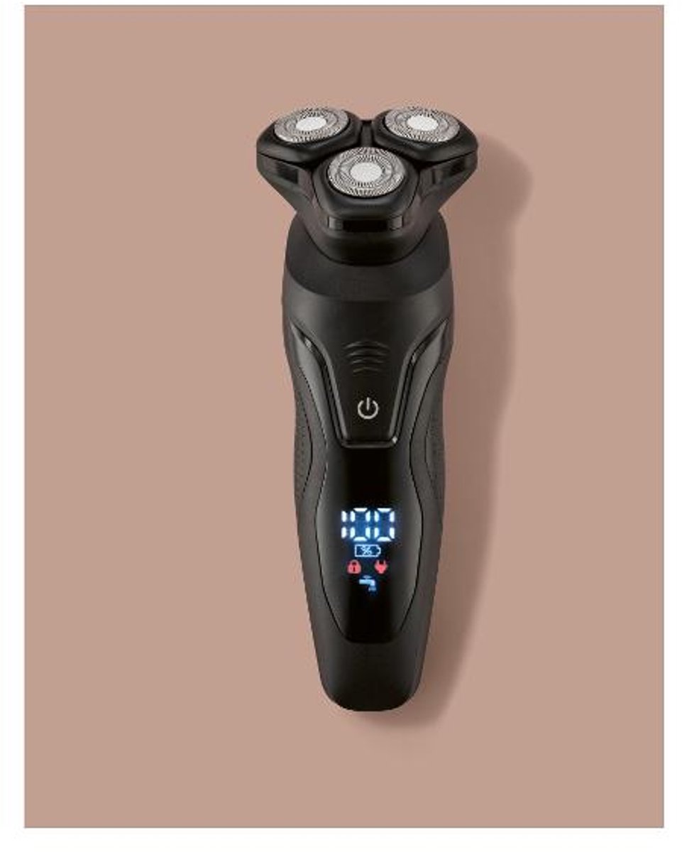 CIEN Beauty 3 kops Scheerapparaat - Nat en droog - USB oplaadbaar - met trimmer - TUF, GS en CE gecertificeerd