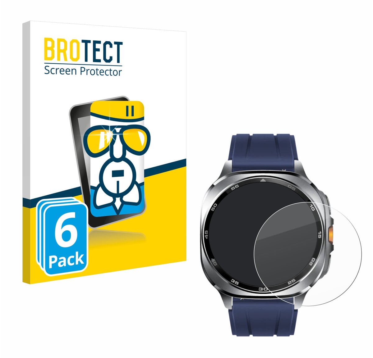 Screenprotector 6 Stuks voor Rogbid APEX TS Beschermglas transparant