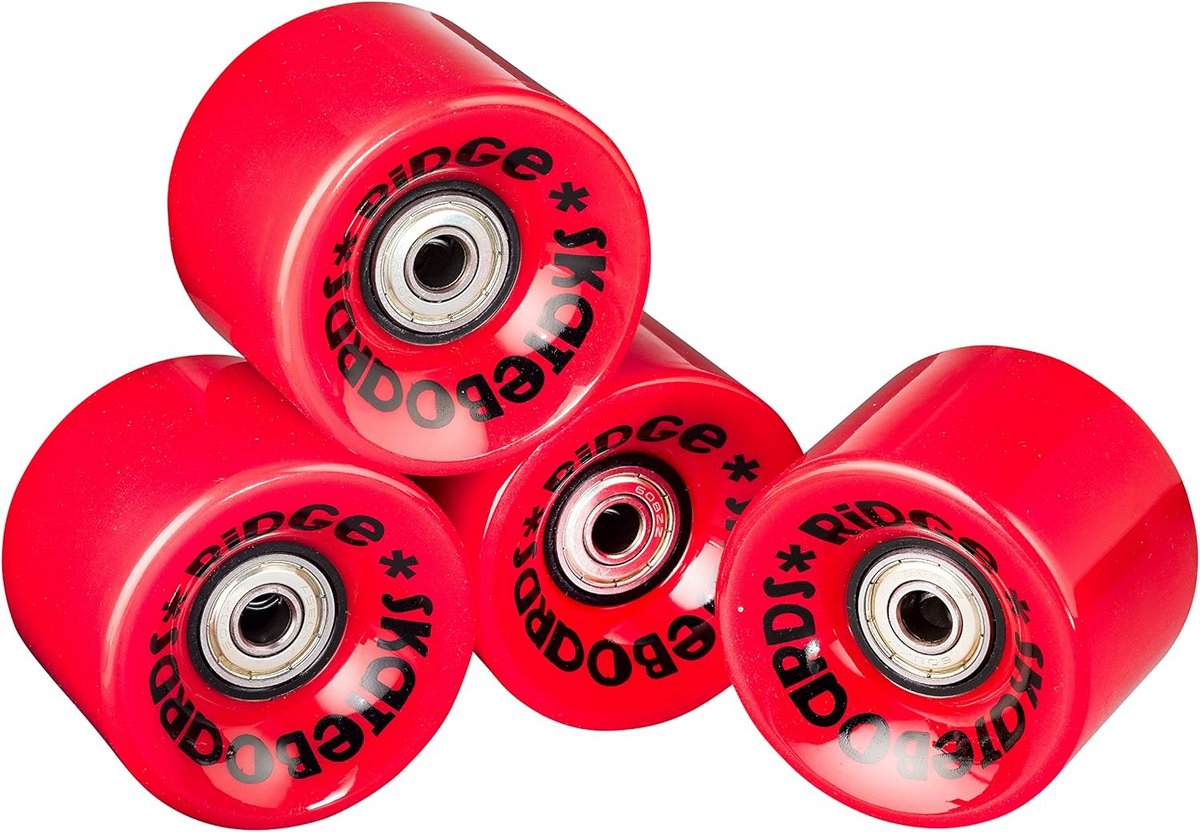 59mm Cruiser Skateboard Wielen Set met ABEC-7 Lagers - Zacht 78A PU
