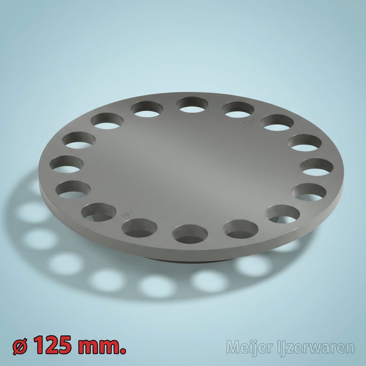 Hemelwaterafvoer HWA Toebehoren – Ø onder 80 mm / Ø boven 125 mm – ABS – Per Stuk – ART. Code 8716936003603