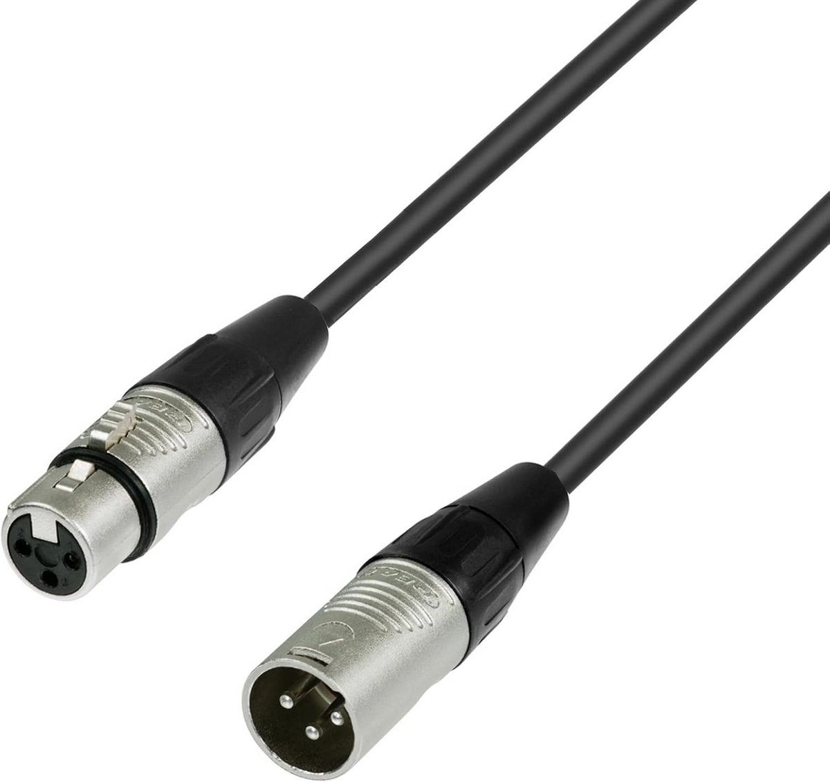 DMX-kabel XLR 3 meter - Adam Hall 4 Star Series