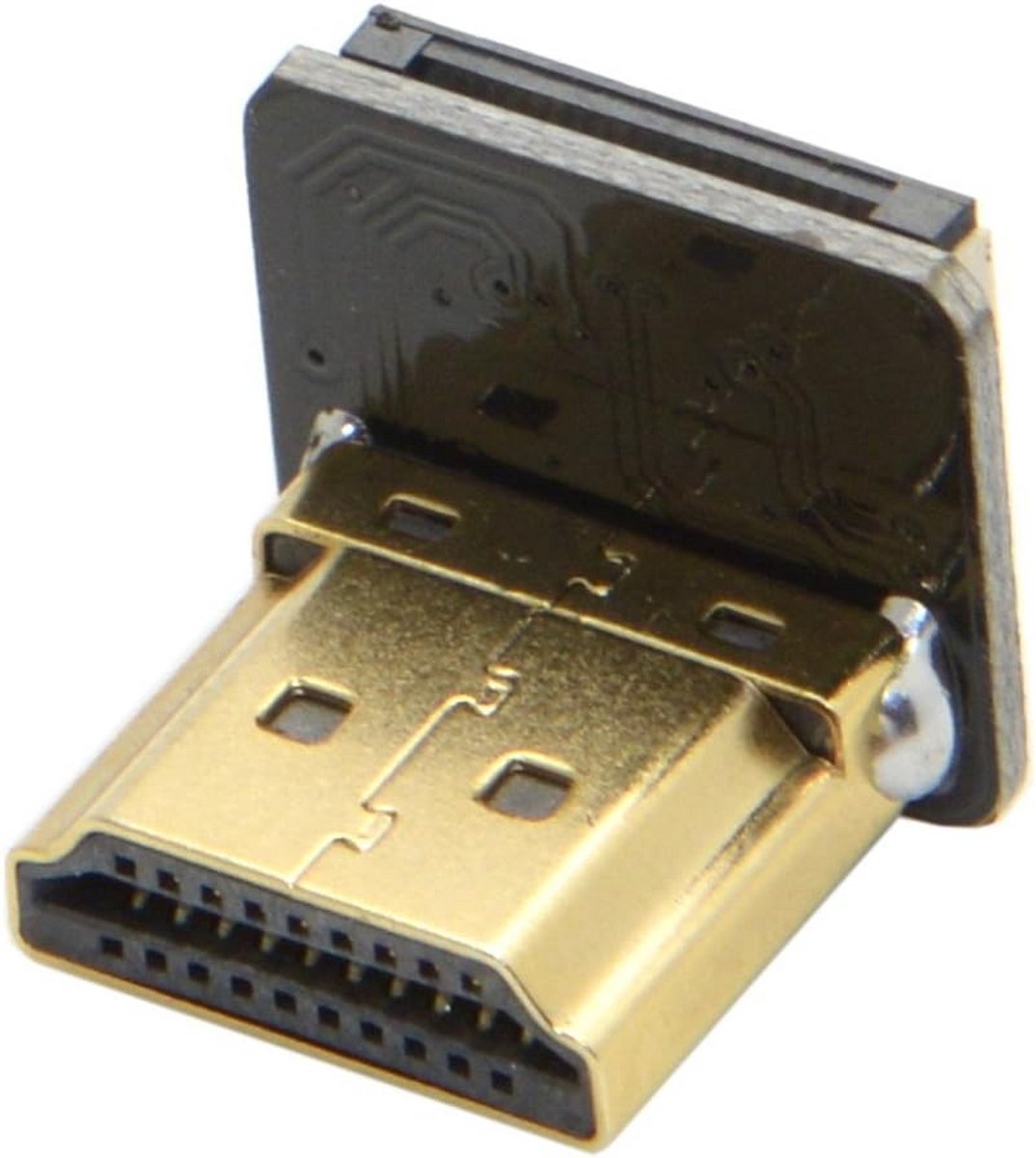 90 Graden Gebogen HDMI Type A (Male) Connector voor FPV en Drone Camera's