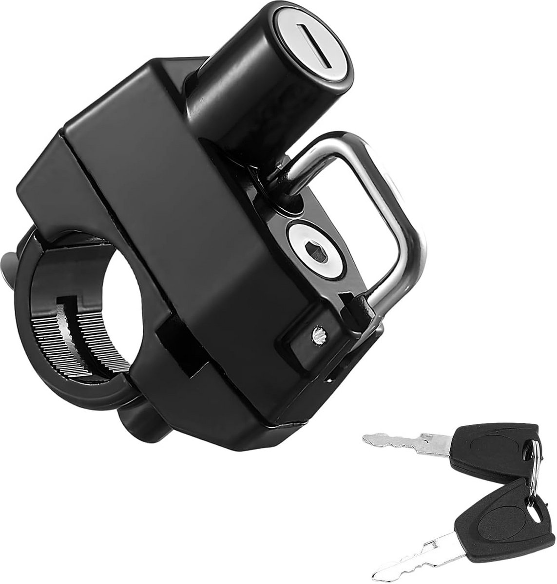 Universeel Motorslot Kabel voor Helm, Scooter en Fiets - Anti-diefstal Aluminium Slot