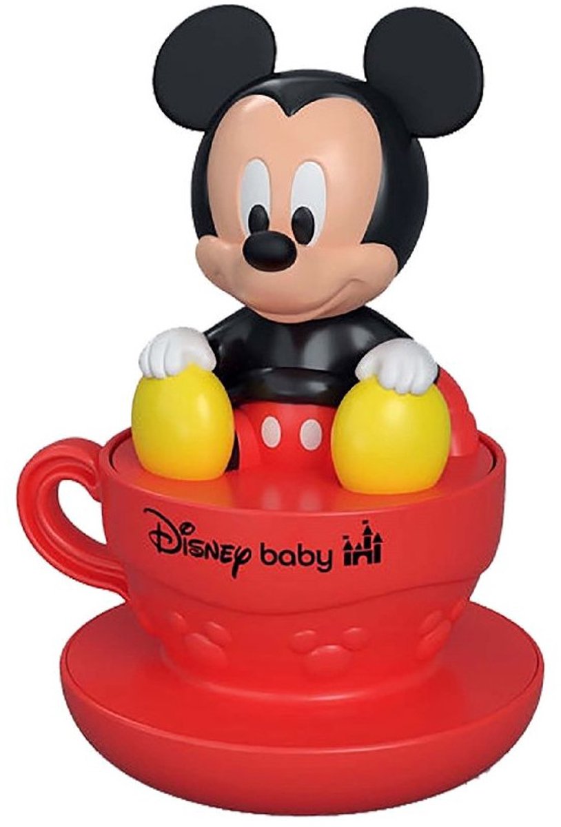 Disney Mickey Speelfiguur - Theekopje draaiend - Interactief speelgoed - Clementoni kwaliteit - Verzamel figuur - Speelgoed cadeau - Motoriek ontwikkeling - Voor kinderen - Multicolor