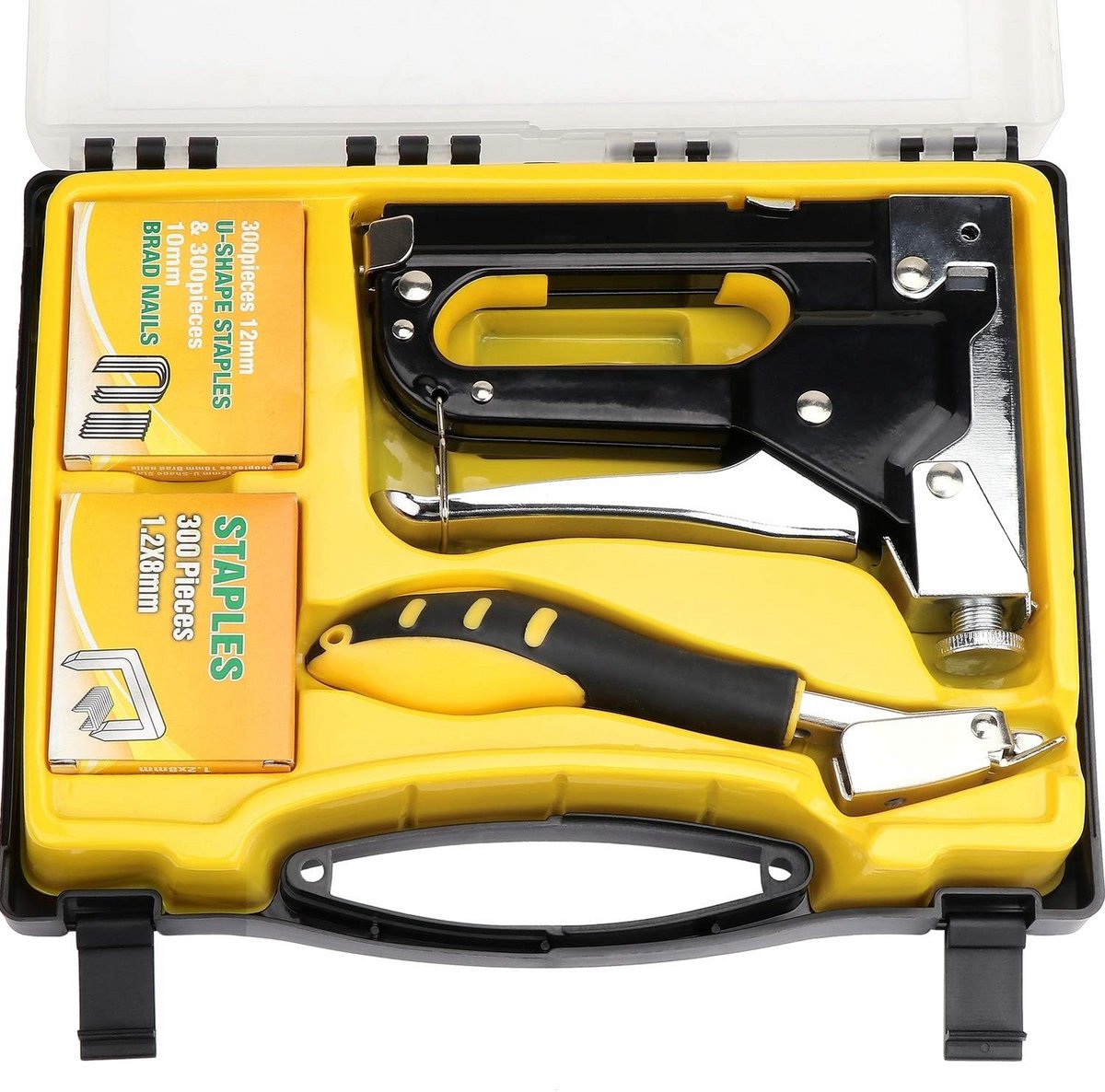 Krachtige 3-in-1 Hand Nietpistool Set met Nietjes en Verwijderaar