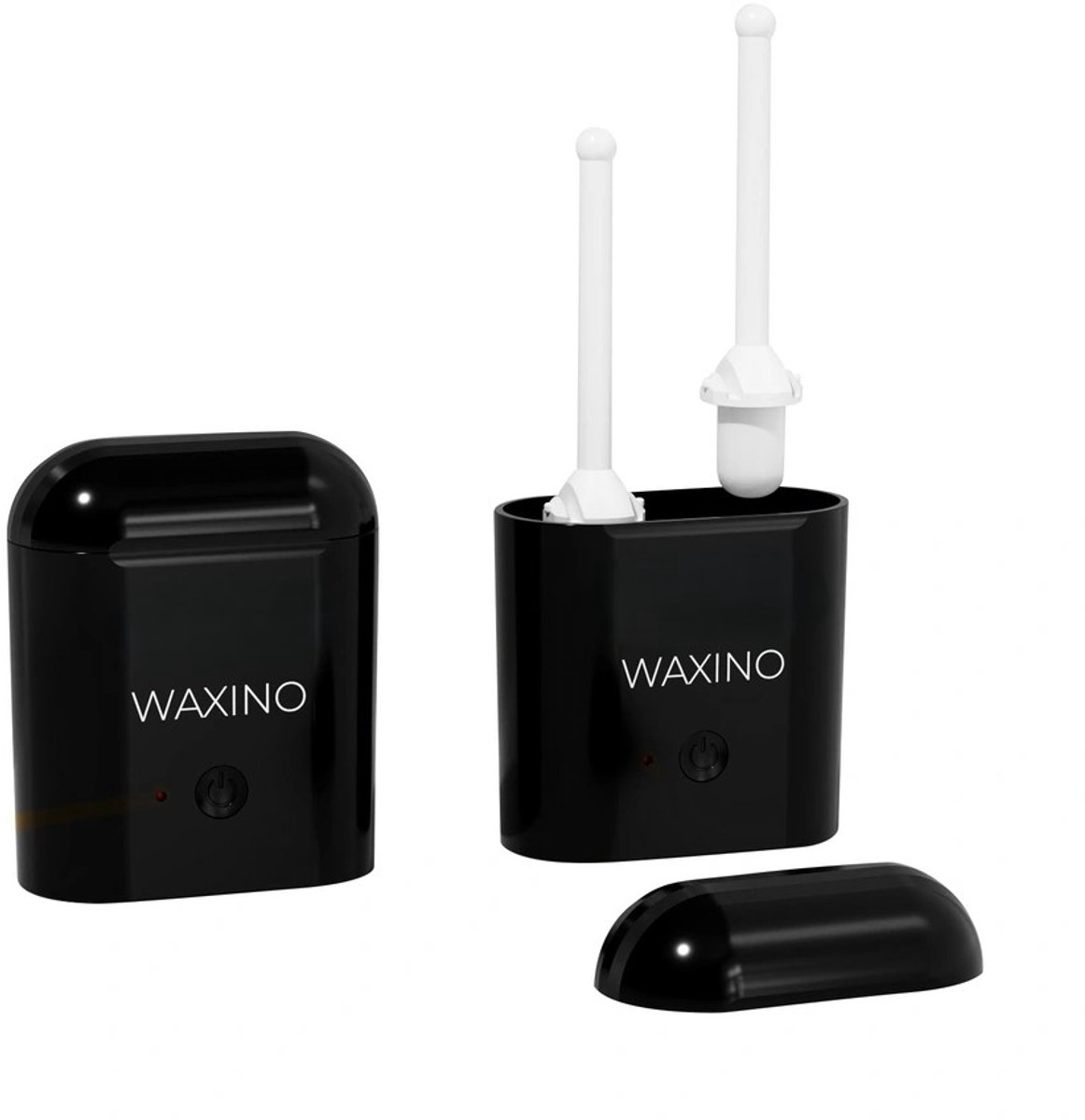 Waxino - Wax set voor haarverwijdering in oren en neus - zwart