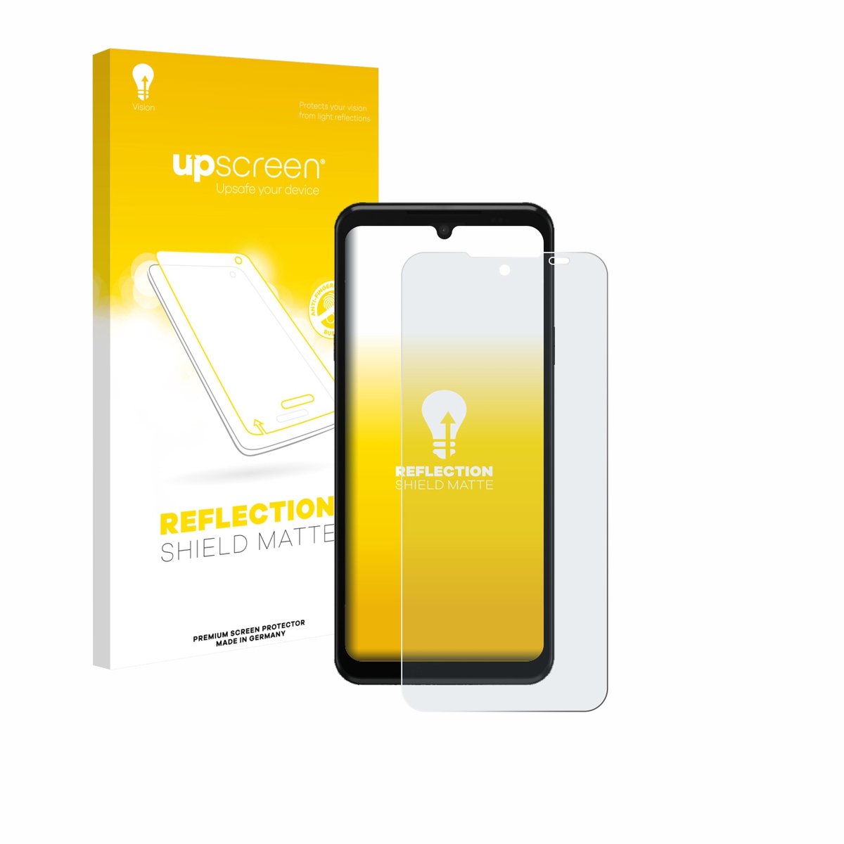 upscreen - Screenprotector voor Sunmi M3 - Folie Beschermfolie anti glare matte
