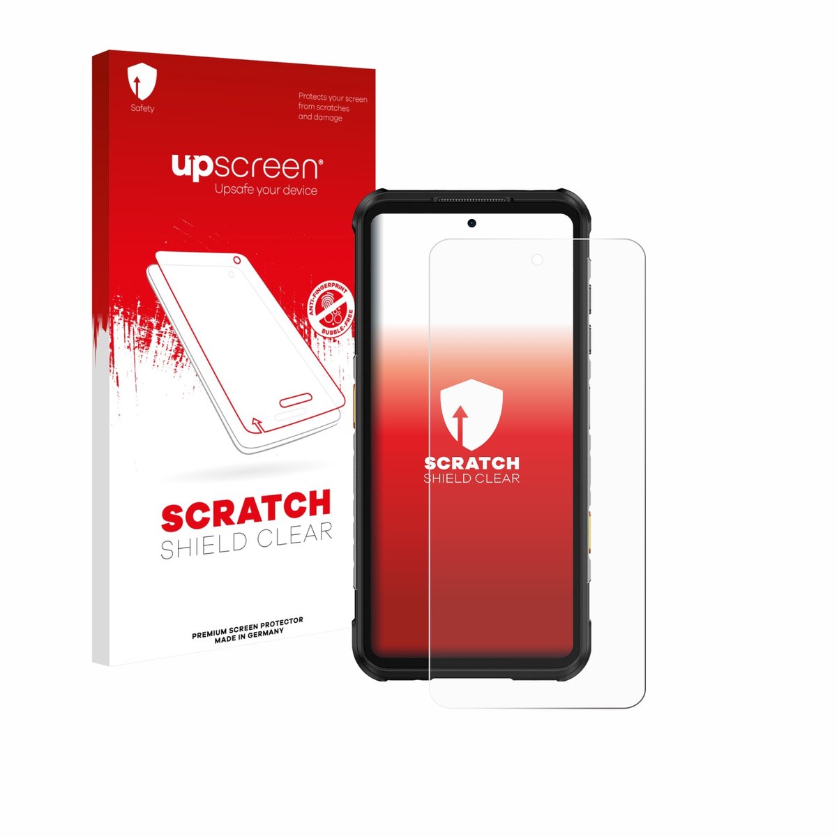 upscreen - Screenprotector voor Ulefone RugOne Xever 7 Pro - Folie Beschermfolie transparant
