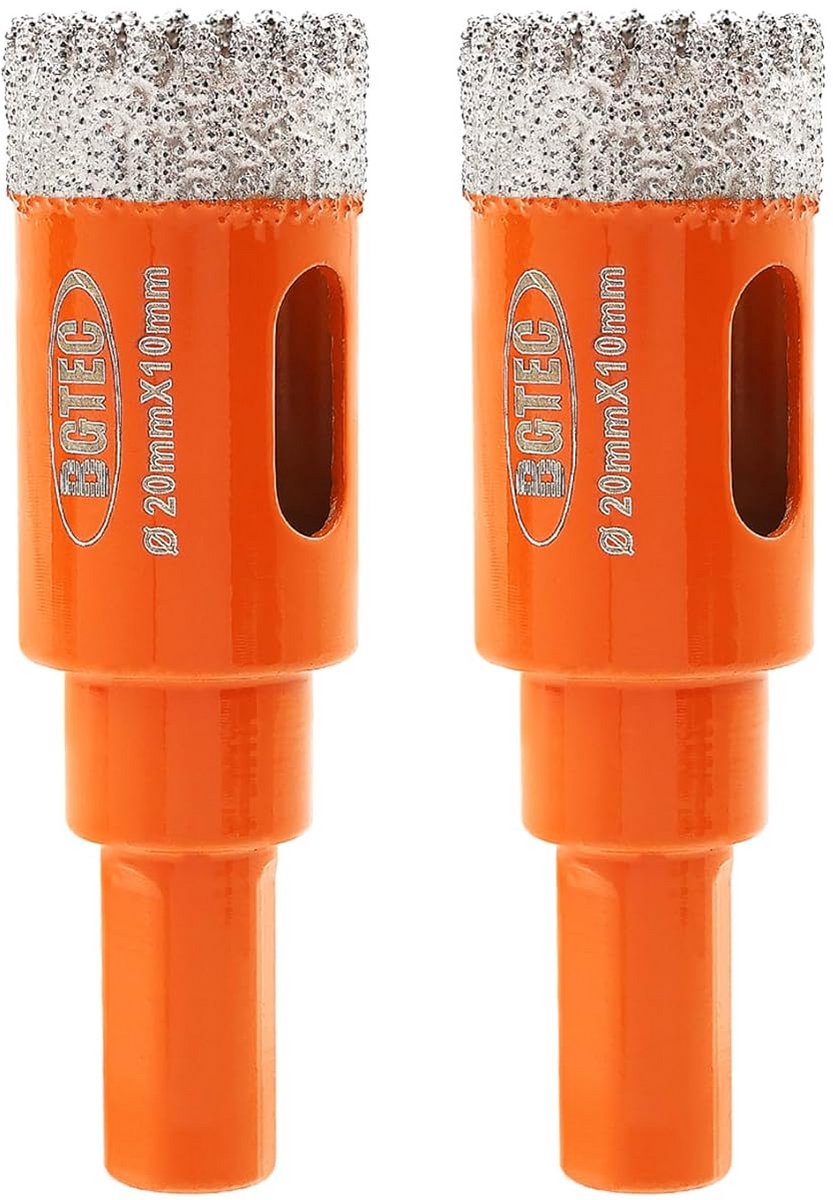 Diamantgatenzaagboor Set 2 Stuks 20mm voor Tegels en Steen