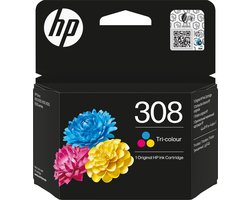 HP 308 - Inktcartridge - Origineel - Standaard capaciteit - Kleuren