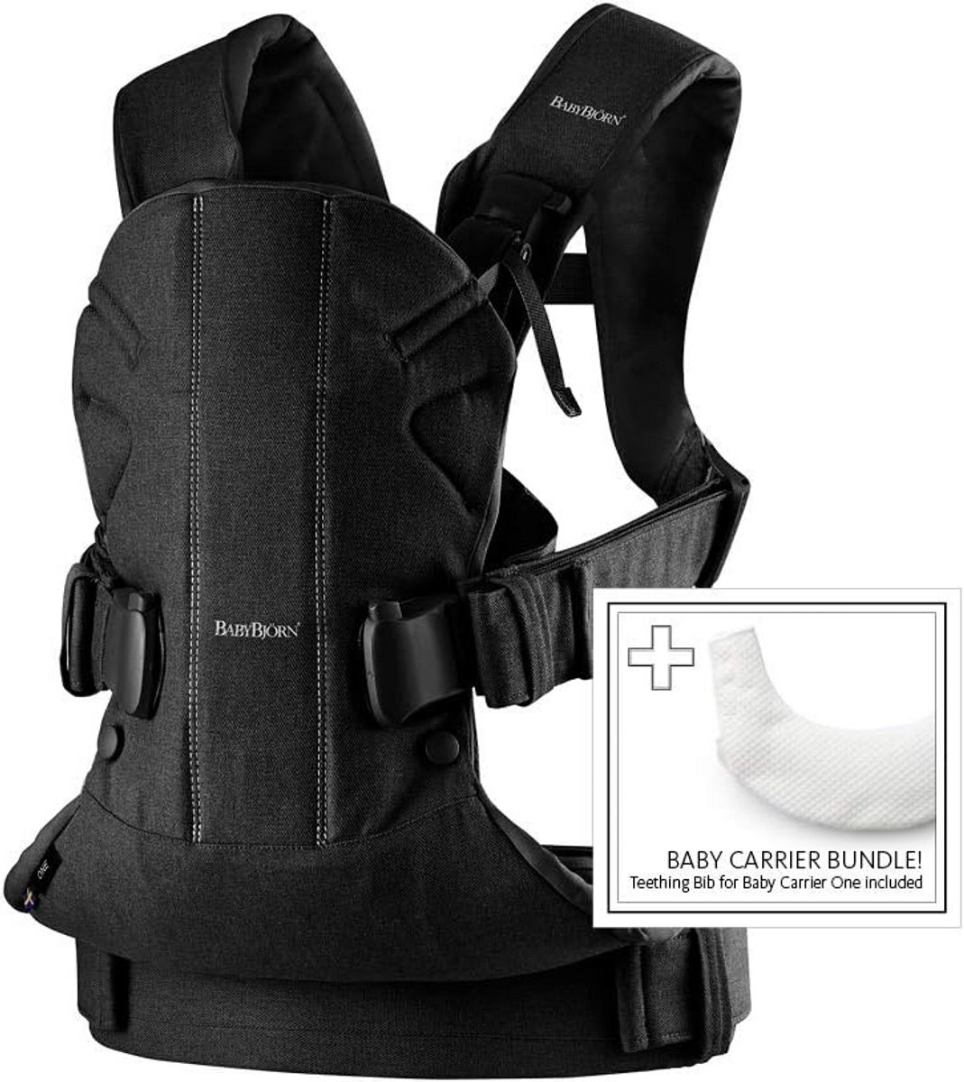 Comfortabele Babydrager voor Pasgeborenen en Peuters met Slabbers