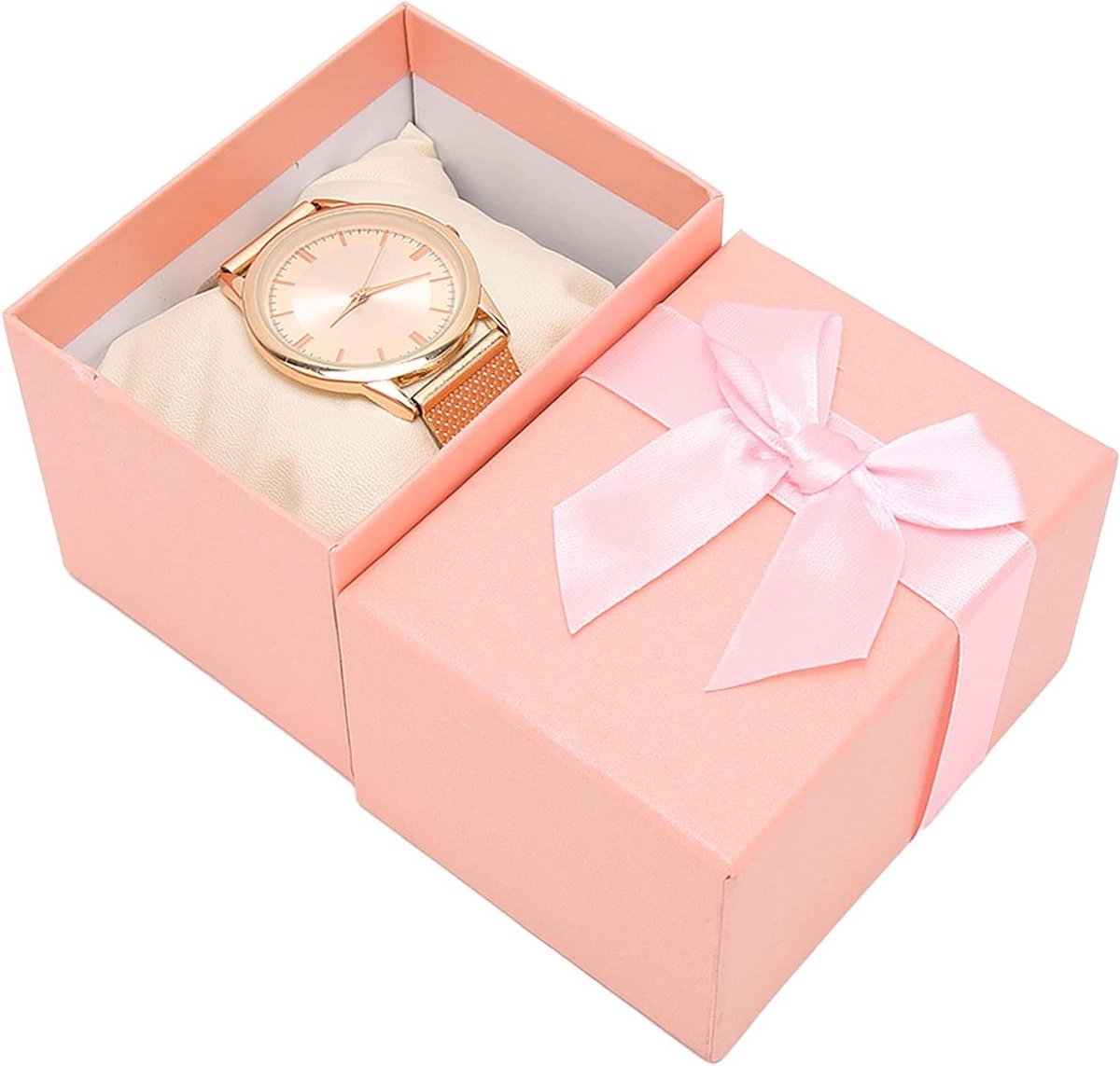 Luxe horloge-opbergdoos voor dames - stijlvolle horlogehouder met kussen