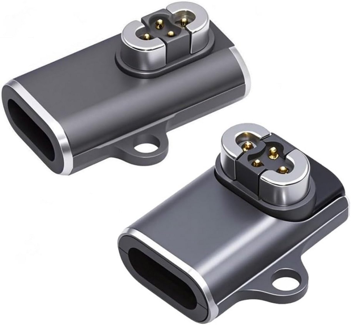 2 Stuks USB C Oplaadadapter Magnetisch voor Open-Ear Koptelefoons