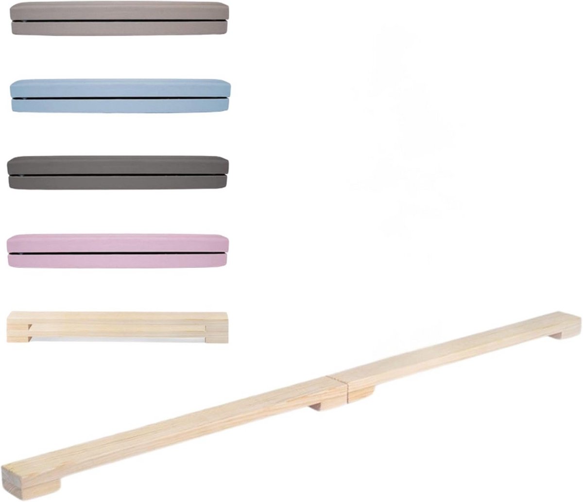 Gymnastiekbalk voor kinderen 200 cm - anti-slip evenwichtsbalk 100% ECO - MAMOI®