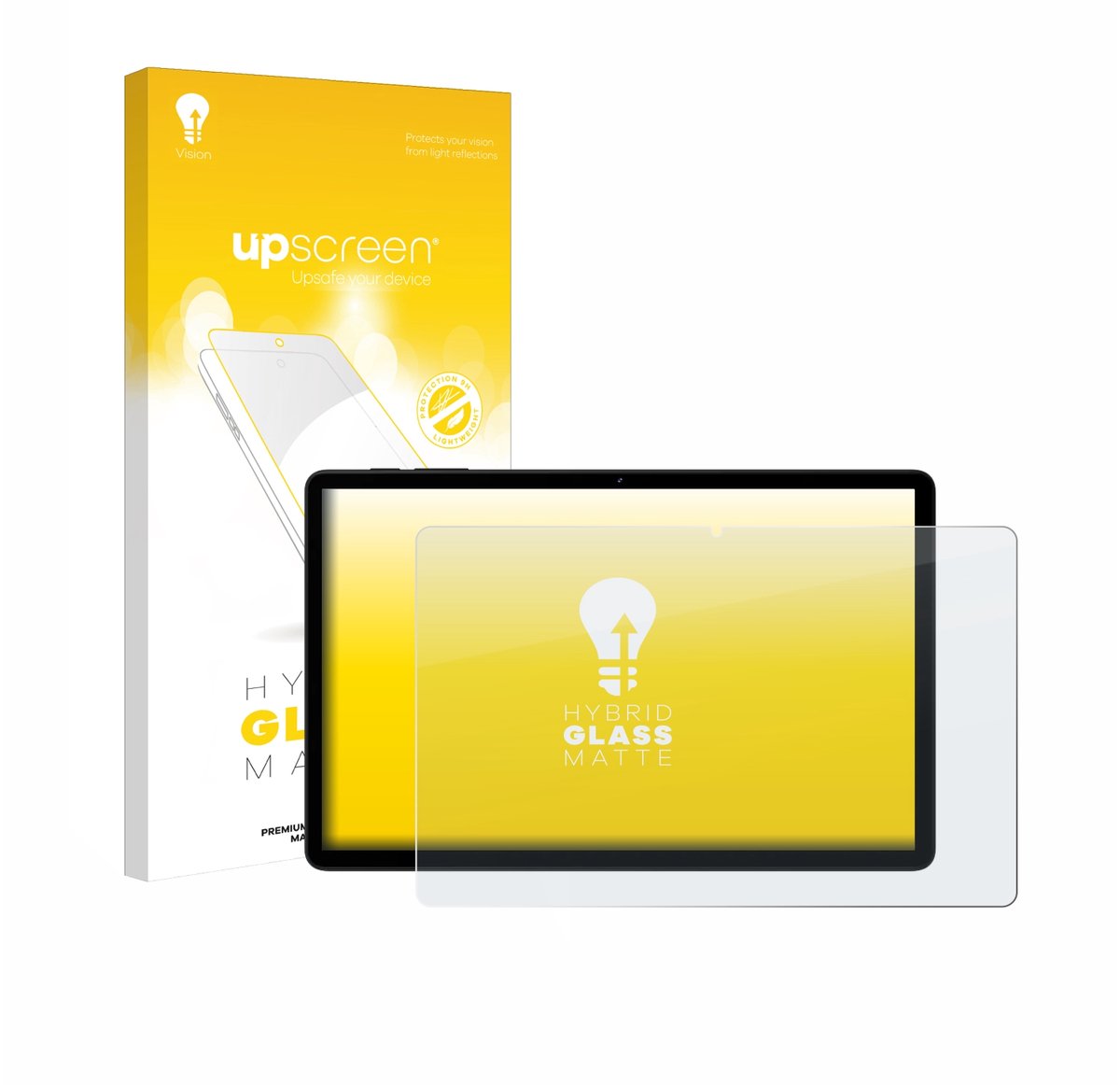 upscreen - Screenprotector voor Doogee Tab G6 - Folie Beschermfolie Beschermglas matte