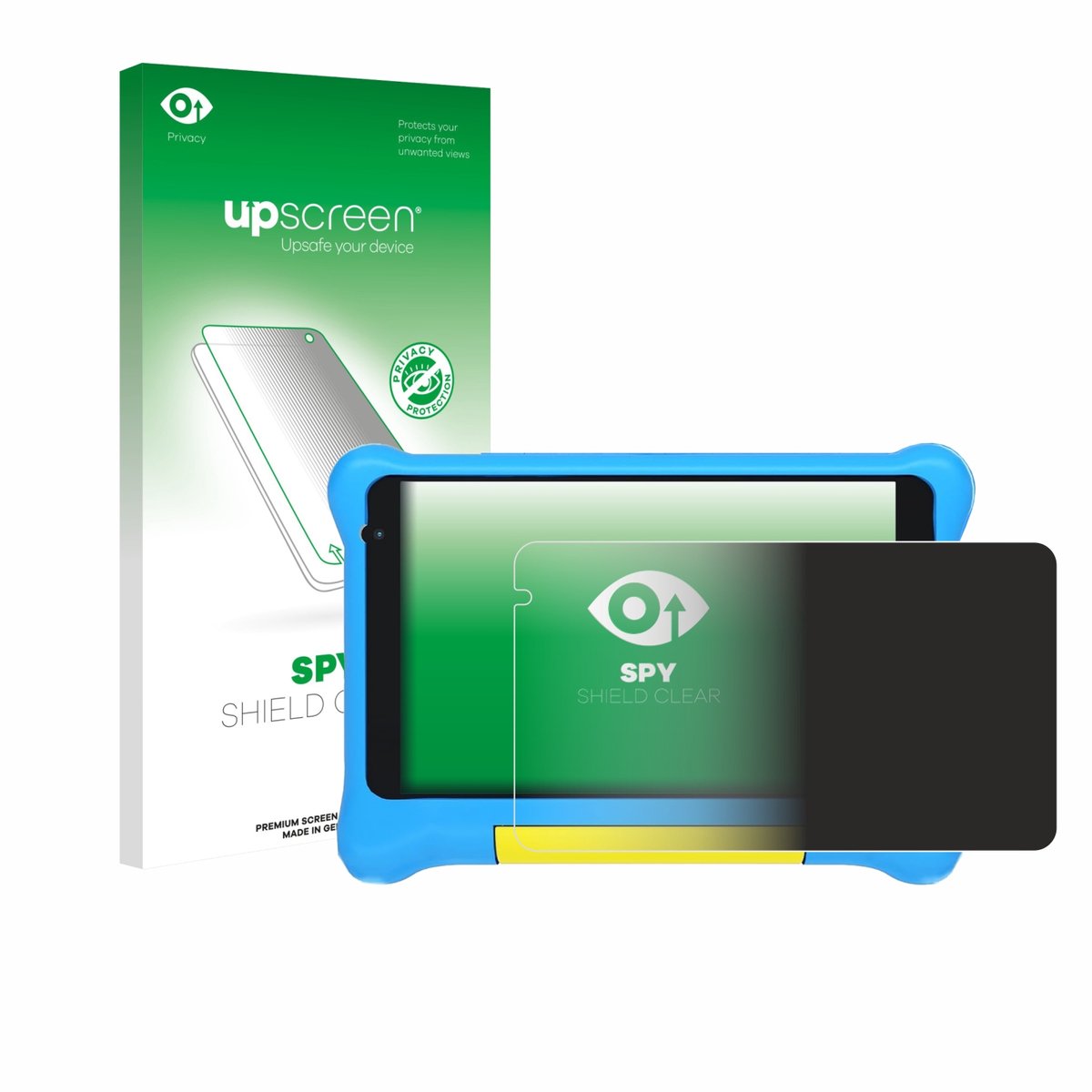 upscreen - privacy screenprotector voor Yicty YTYTK707 - Folie Beschermfolie Blauwlichtfilter