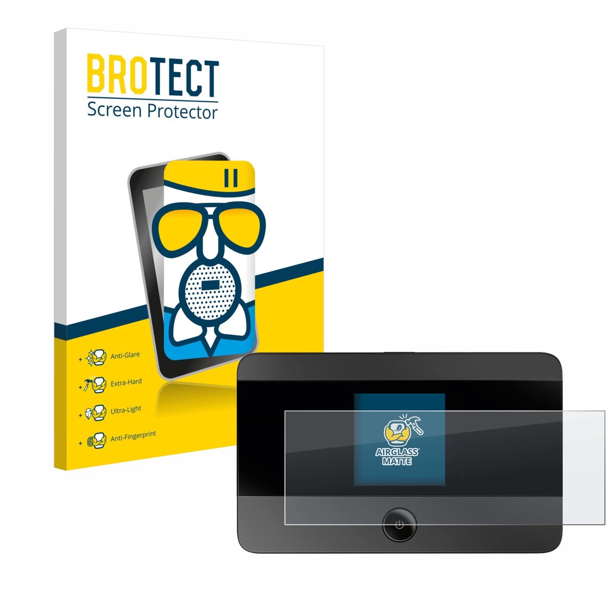 BROTECT - Screenprotector voor TP-Link M7350 - Folie Beschermfolie Beschermglas matte