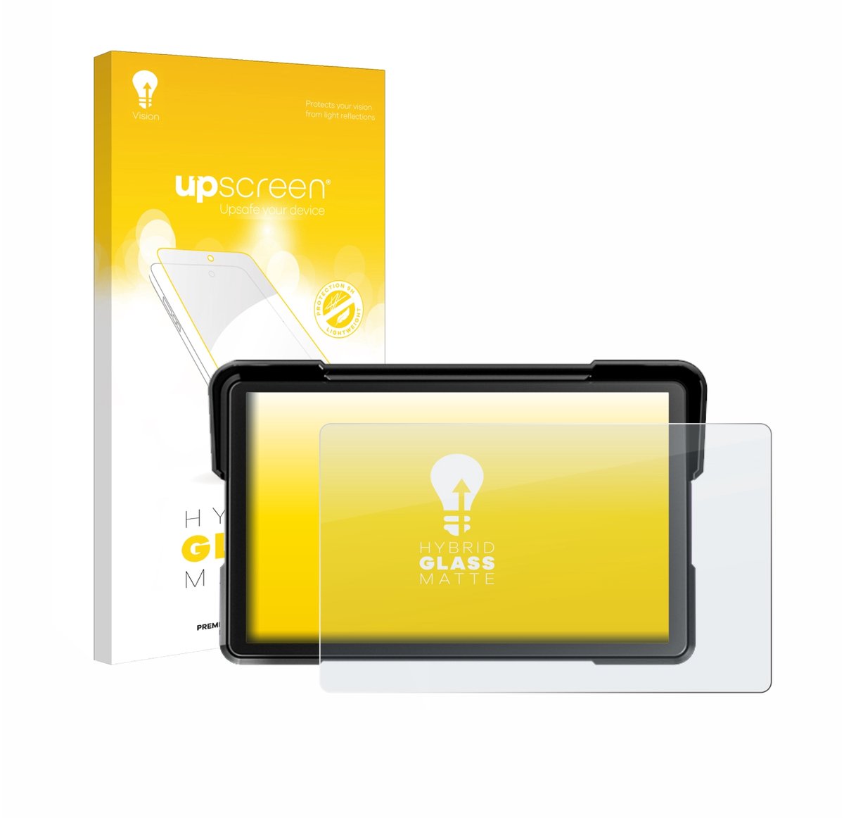 upscreen - Screenprotector voor NFOIEIS Basico 7" - Folie Beschermfolie Beschermglas matte
