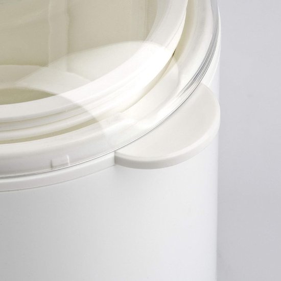 Florixa® Yoghurtmaker - Citruspers - Ijsmachine - Wit/Groen - 19cm x 17cm x 22cm van Merkloos — afbeelding 5