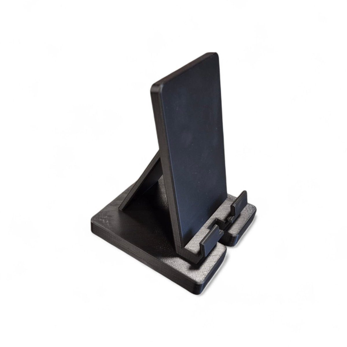 Telefoonhouder voor Bureau – Stabiel en Compact - Zwart - Functioneel en Duurzaam