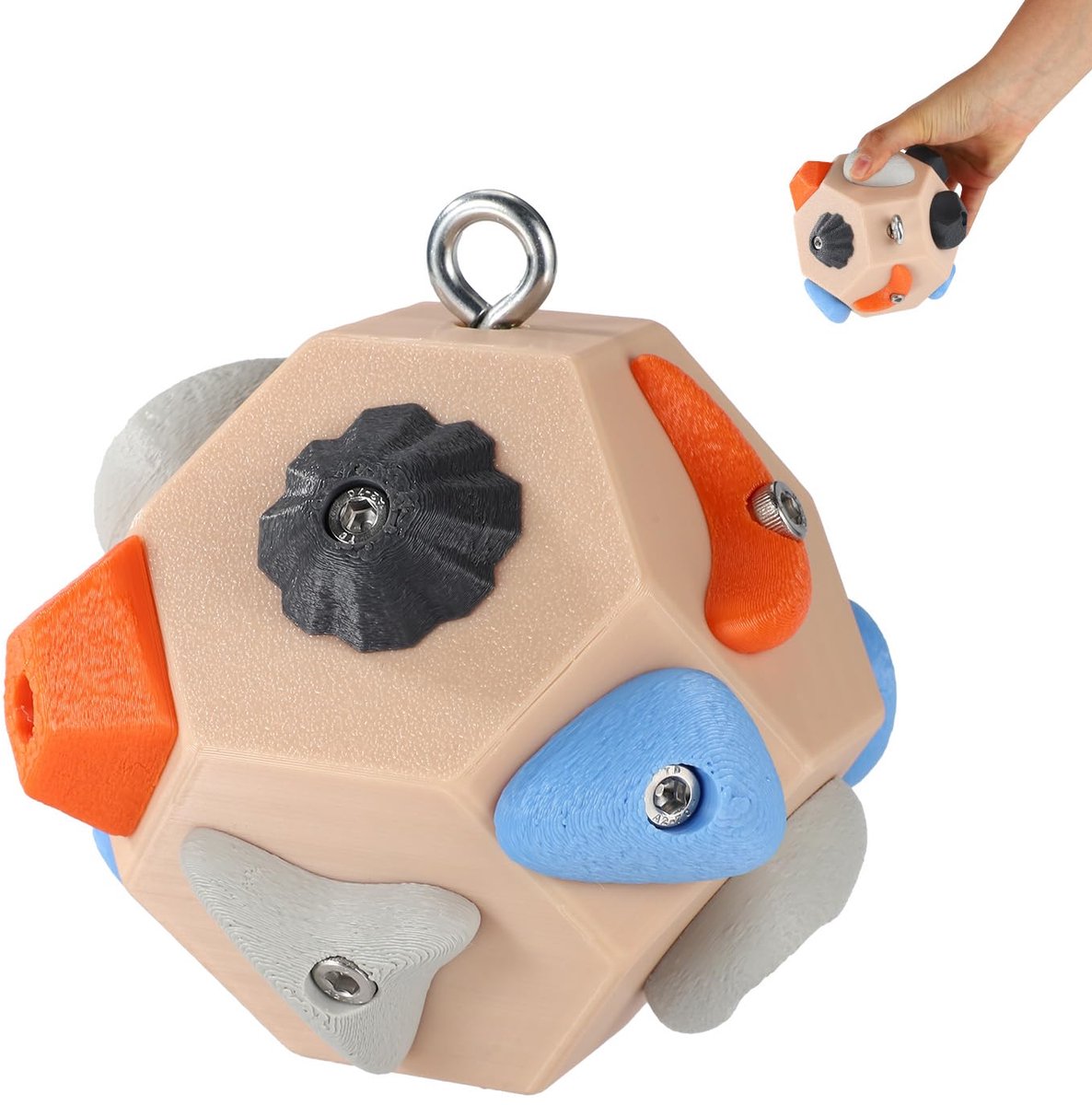 Handgemaakte Boulder Blokken - 3D Klim Grip Training Bal - Compact en Verstelbaar