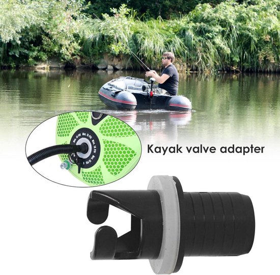 Luchtpomp-adapter voor opblaasbare boot, kajak en vlotten — afbeelding 5