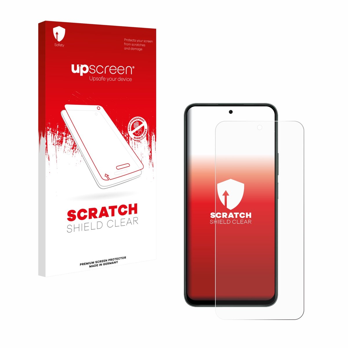 upscreen - Screenprotector voor Honor X7d 4G - Folie Beschermfolie transparant