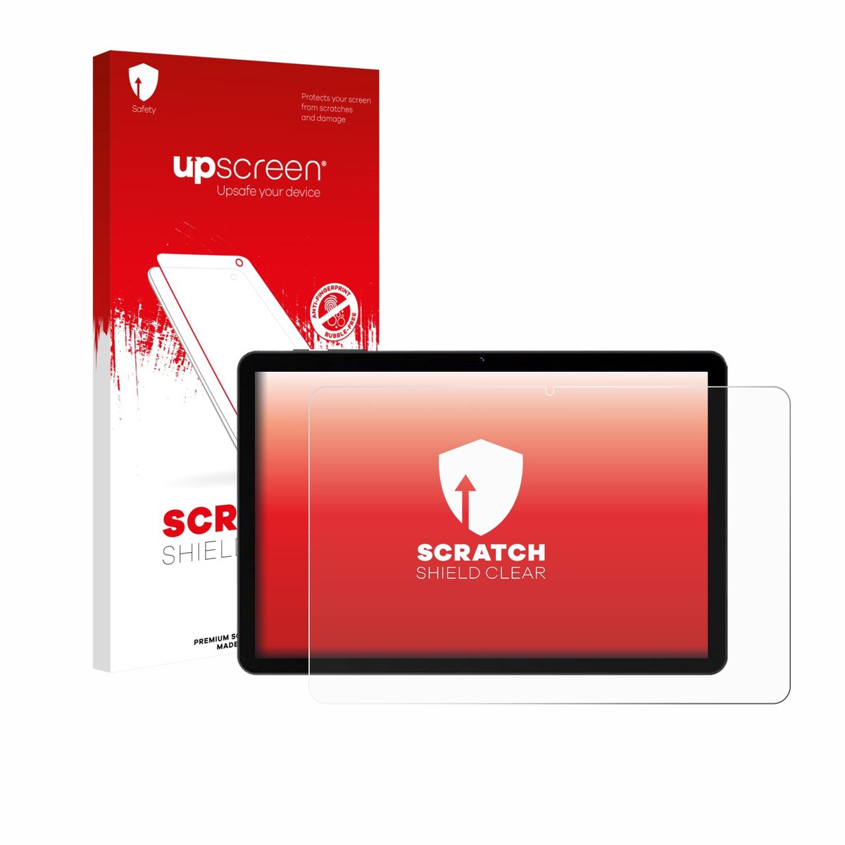 upscreen - Screenprotector voor Doogee Tab G5 - Folie Beschermfolie transparant