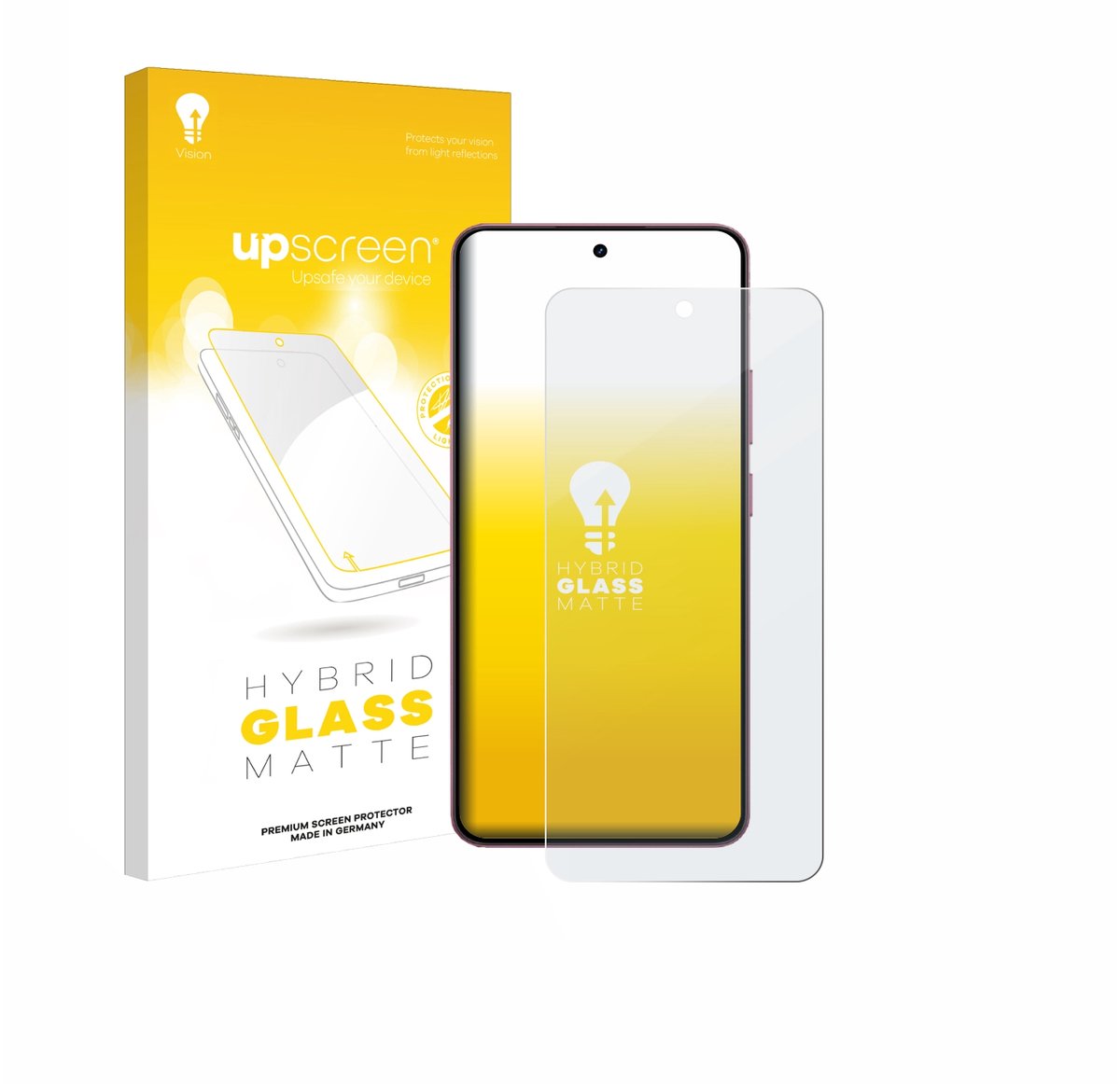 upscreen - Screenprotector voor realme P4 - Folie Beschermfolie Beschermglas matte