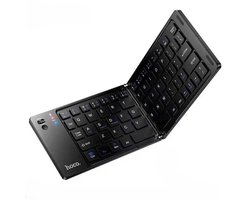 Opvouwbaar Toetsenbord - Draadloos Toetsenbord - Reis Toetsenbord Draagbaar - Bluetooth Toetsenborden - Laptop iOS Android Windows Tablet iPad Smartphone PC Computer - Zwart