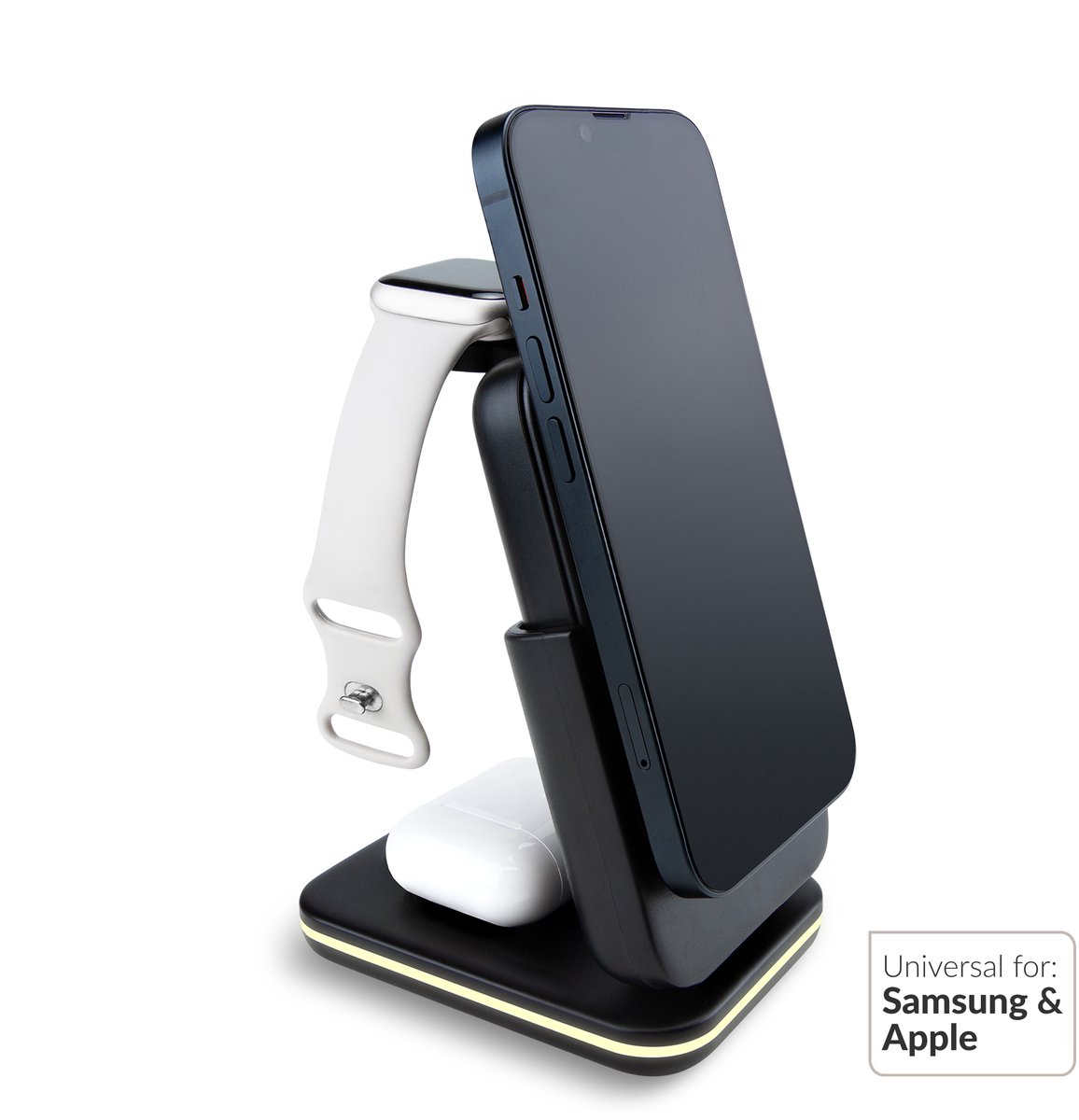 Mobilize Laadstation Qi Wireless 15W - Zwart