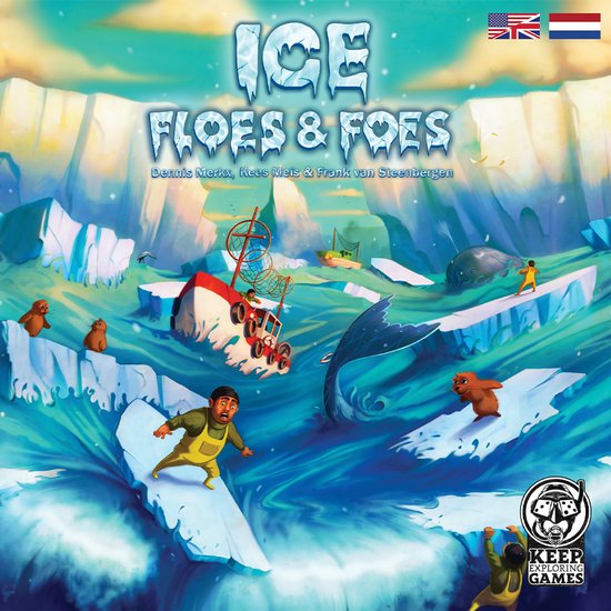 Ice Floes & Foes - bordspel - EN/NL - Keep Exploring Games