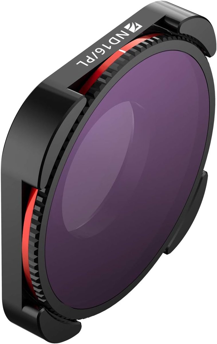 Freewell ND16/PL Hybrid Camera Lens Filter Compatible with Hero11, Hero10, Hero9 Black