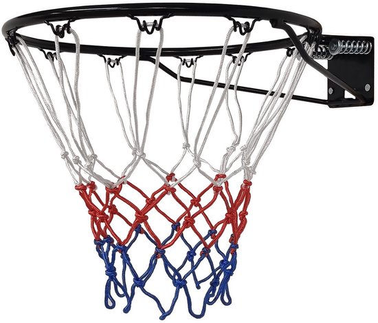 Pegasi basketbalring met veren – 45 cm – zwart
