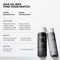 Flesjes Paula's Choice 2% BHA Liquid Exfoliant en 6% Mandelic Acid + 2% Lactic Acid Exfoliant.