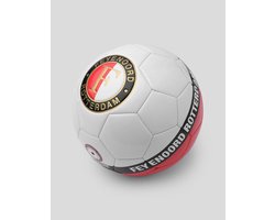 Feyenoord Rotterdam Voetbal Maat 5 Logo Rood Wit Zwart