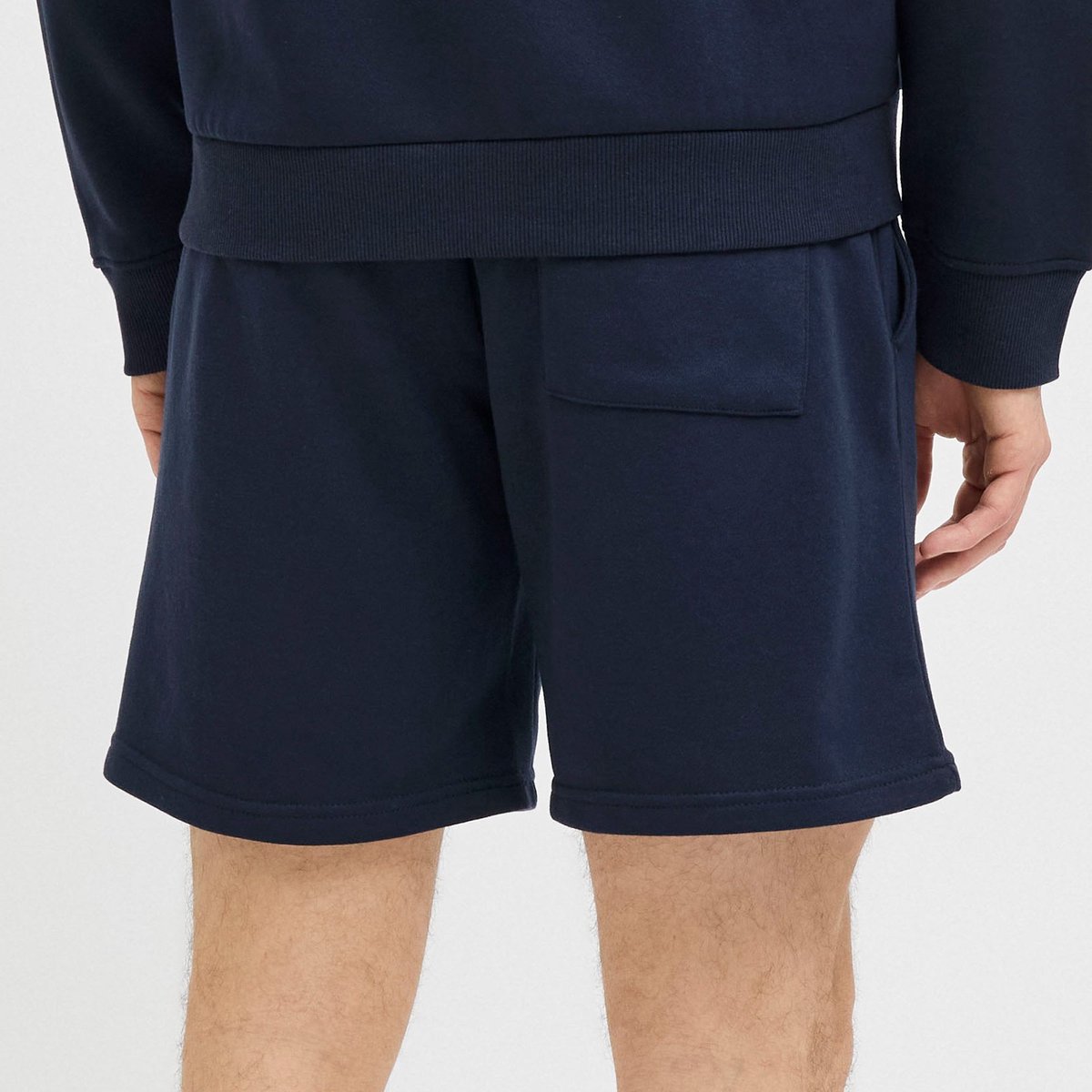 JJ REBEL JREBGORM REG REBEL LOGO SWEAT SHORTS SN Heren Trackshort - Sky Captain — afbeelding 11