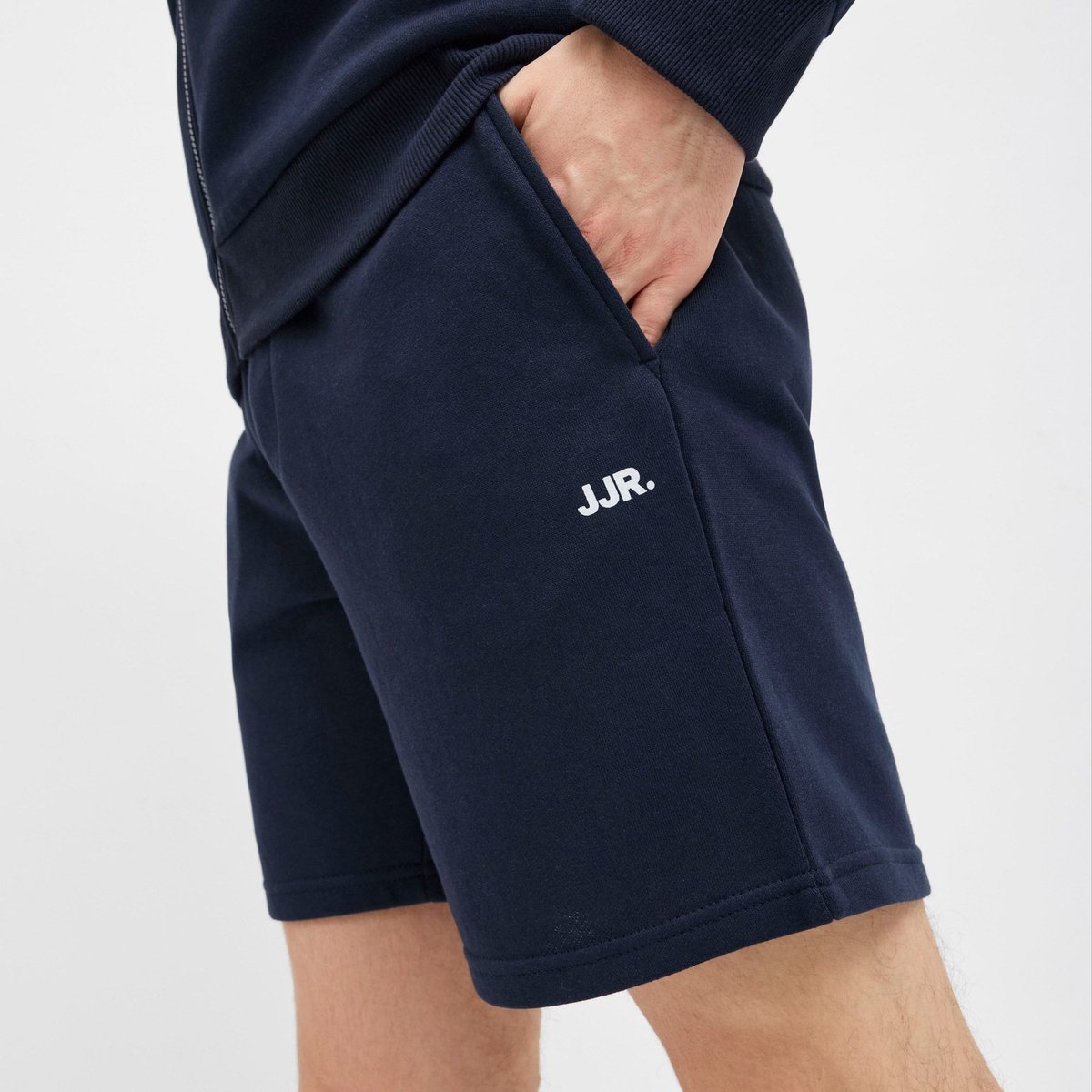 JJ REBEL JREBGORM REG REBEL LOGO SWEAT SHORTS SN Heren Trackshort - Sky Captain — afbeelding 9