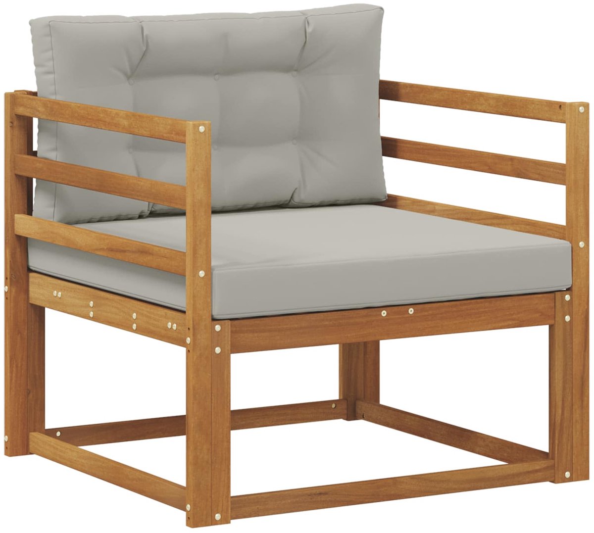 vidaXL - Buiten - Midden - Sofa - Naturel